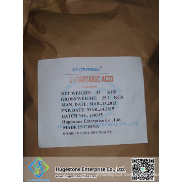 Ácido tartárico de alta qualidade (CAS: 526-83-0)